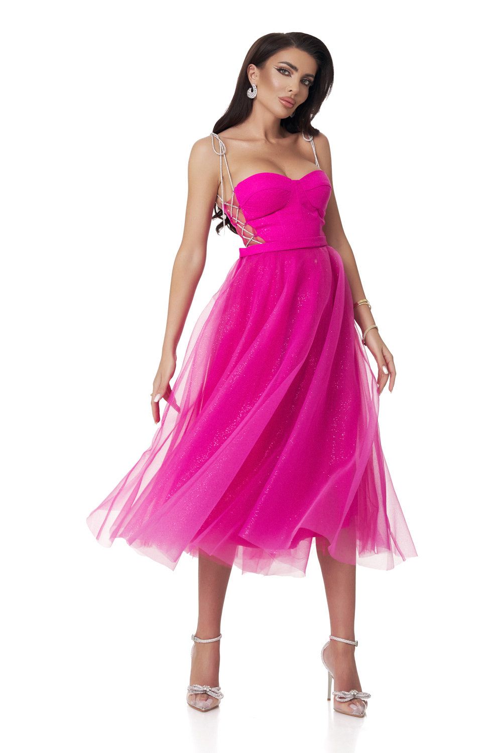 Ladies medium pink dress Yuriko Bogas
