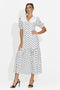 Rochie dama midi alba Anita Bogas