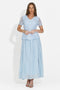 Rochie dama midi bleu Silviarosa Bogas