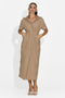Rochie dama midi maro Aneira Bogas