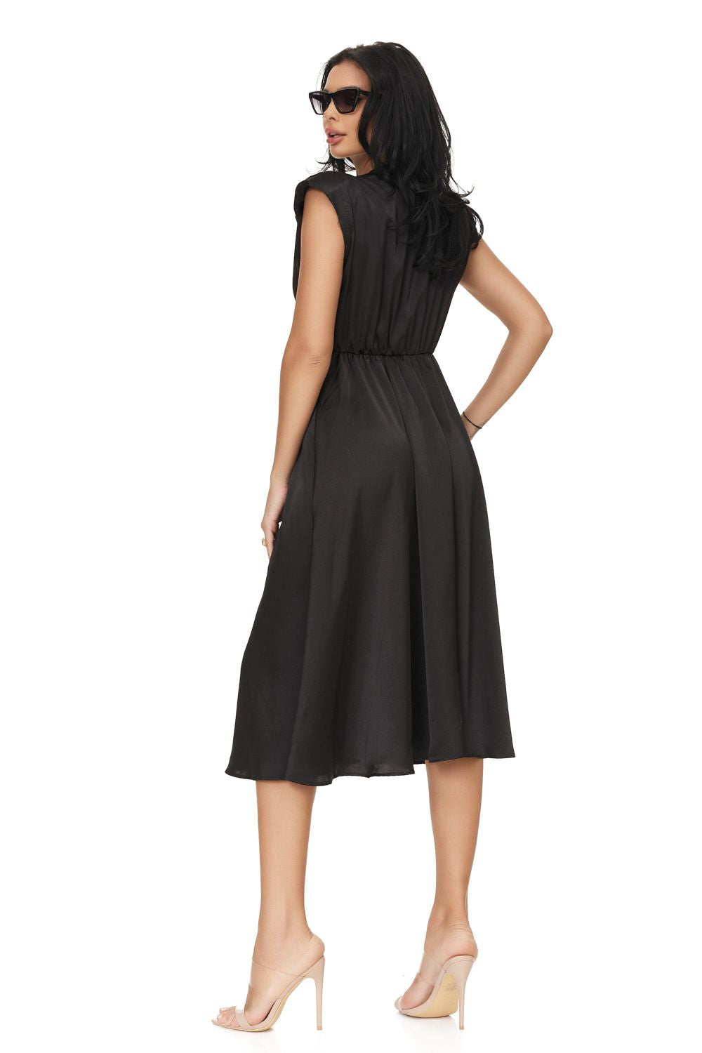 Rochie dama midi neagra Jemylis Bogas