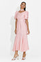 Rochie dama midi roz Antoneia Bogas
