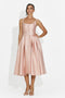 Rochie dama midi roz Florinela Bogas