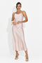 Rochie dama midi roz Zimia Bogas
