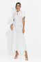Rochie dama scurta alb Azania Bogas