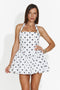 Rochie dama scurta alba Semona Bogas