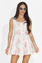 Rochie dama scurta alba Simniru Bogas