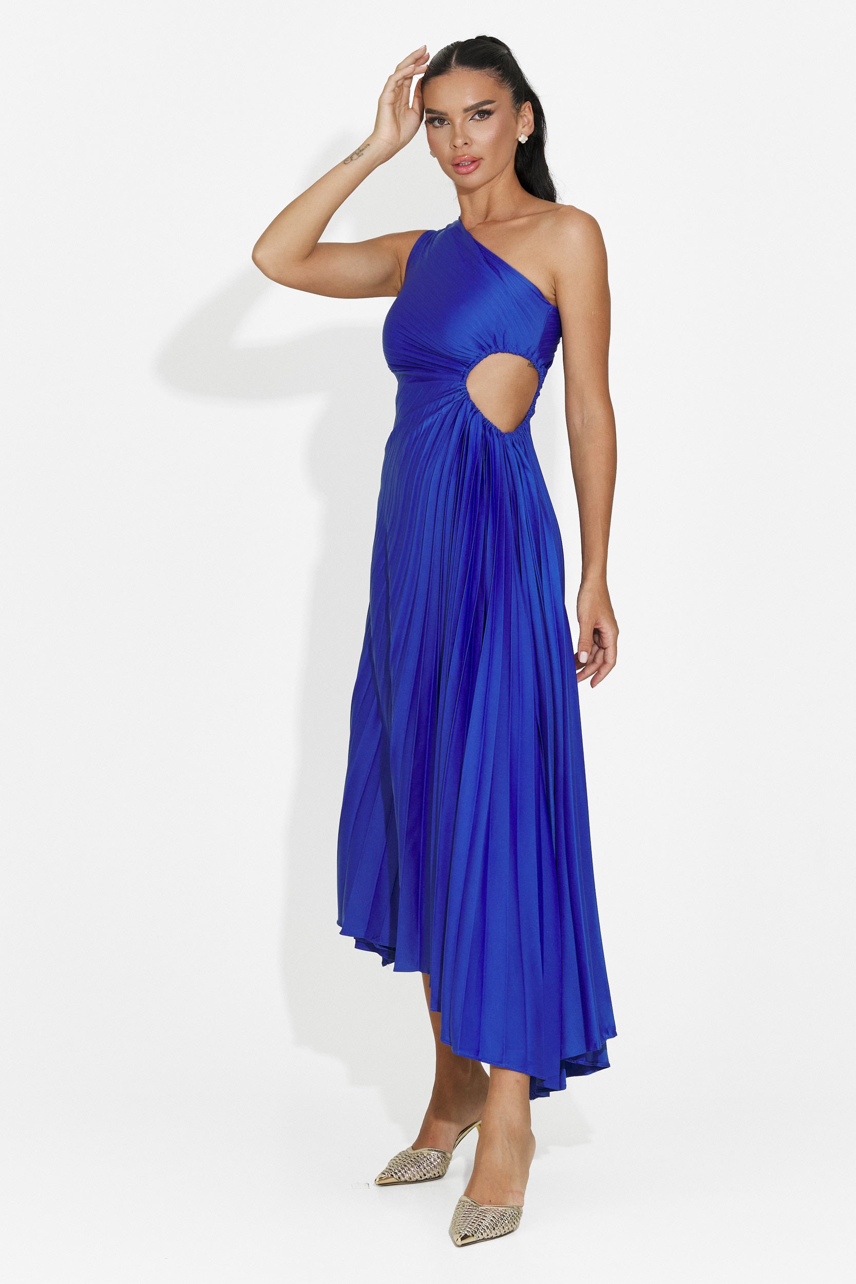 Rochie dama scurta albastra Delimia Bogas