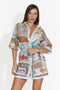 Rochie dama scurta albastra Lubiana Bogas