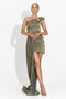 Tawanda Bogas Short Golden Dress for Women