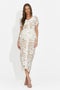 Rochie dama scurta bej Akaria Bogas