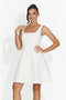 Rochie dama scurta bej Betana Bogas
