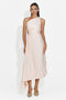 Rochie dama scurta bej Delimia Bogas
