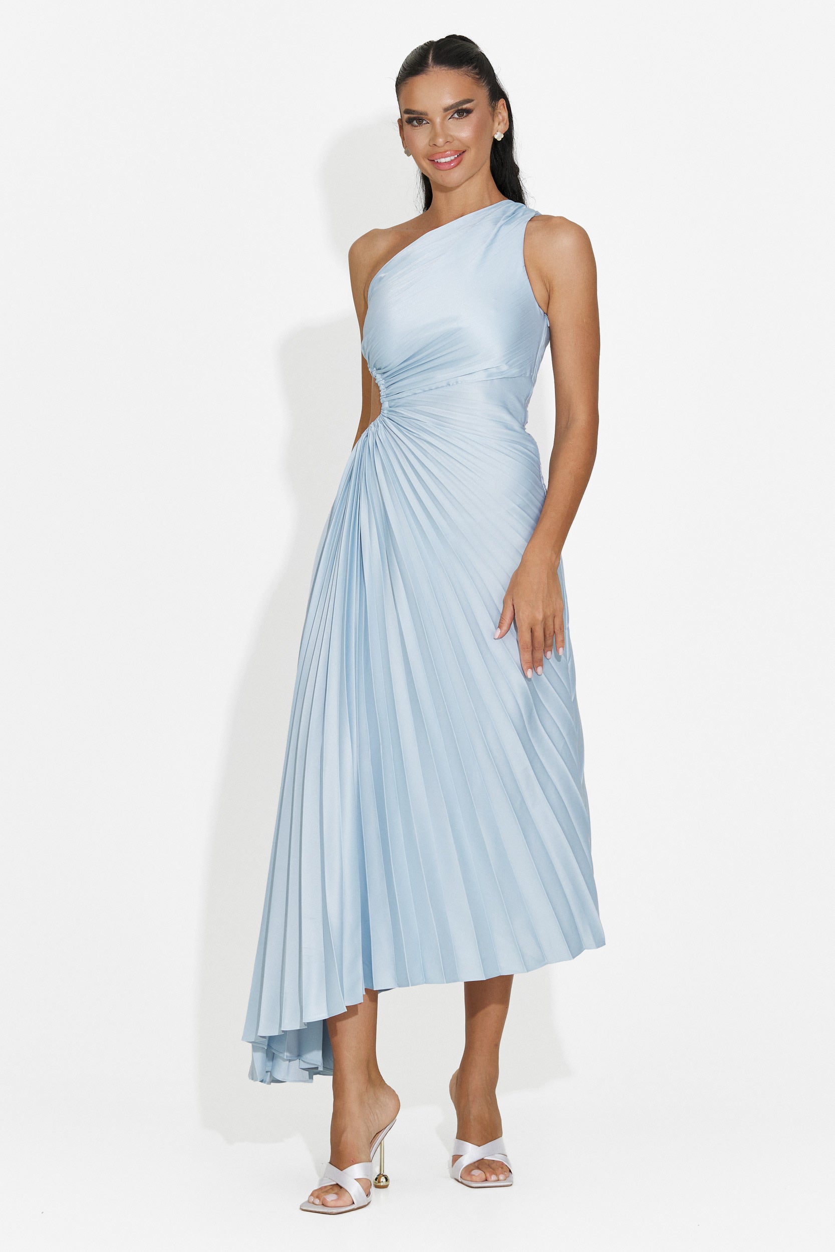 Rochie dama scurta bleu Delimia Bogas