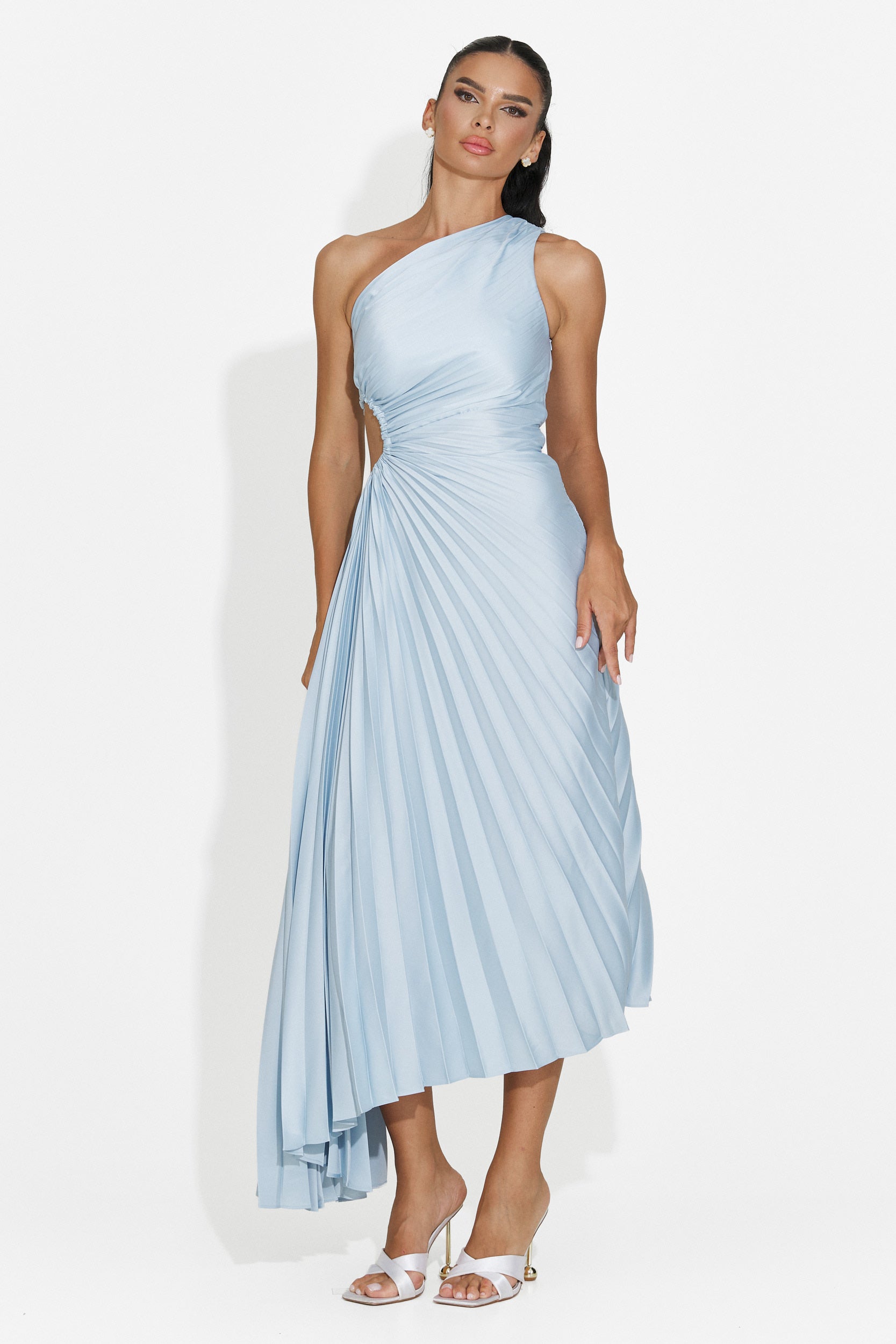 Rochie dama scurta bleu Delimia Bogas