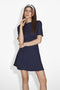 Ribiera Bogas Navy Blue Short Dress for Women