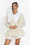 Rochie dama scurta galbena Trivaya Bogas