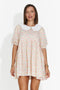 Rochie dama scurta galbena Zelenia Bogas