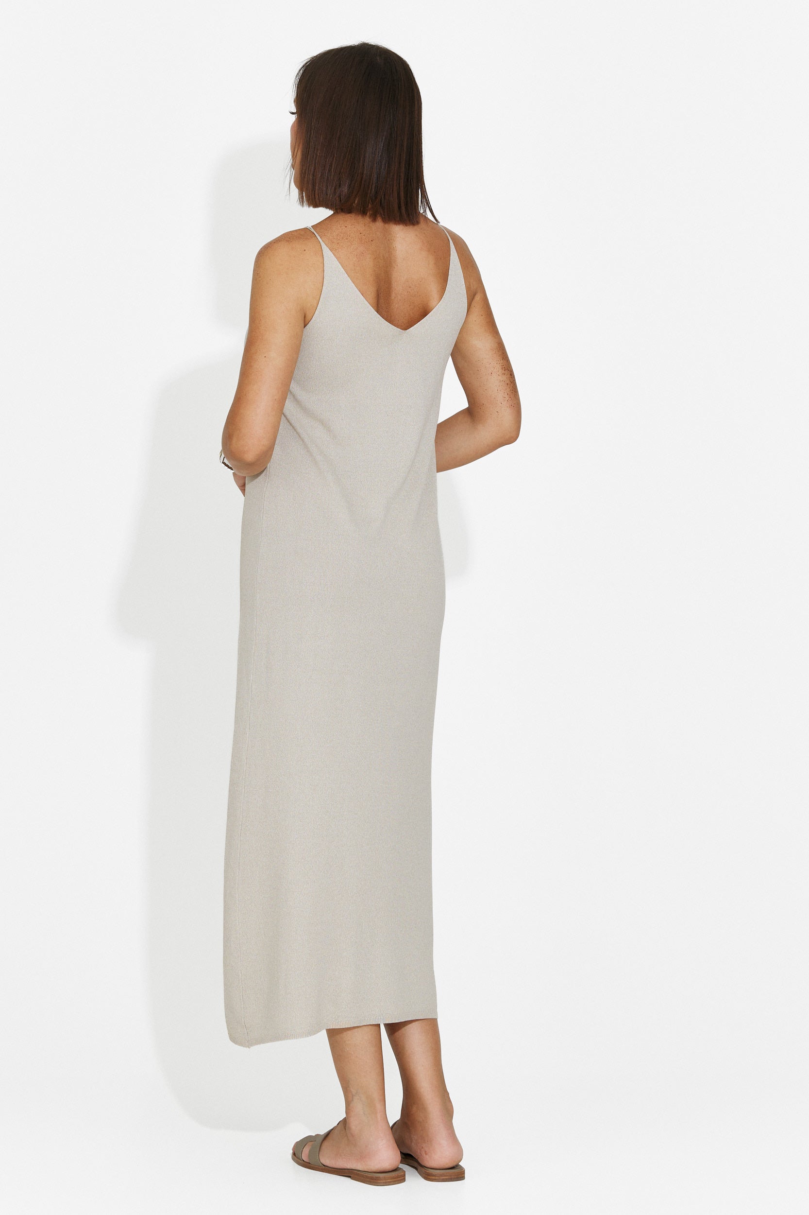 Rochie dama scurta grej Liorna Bogas