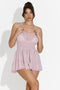 Emelyse Bogas Short Lilac Ladies Dress
