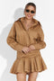 Snify Bogas Short Brown Ladies Dress