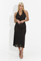 Rochie dama scurta neagra Abras Bogas