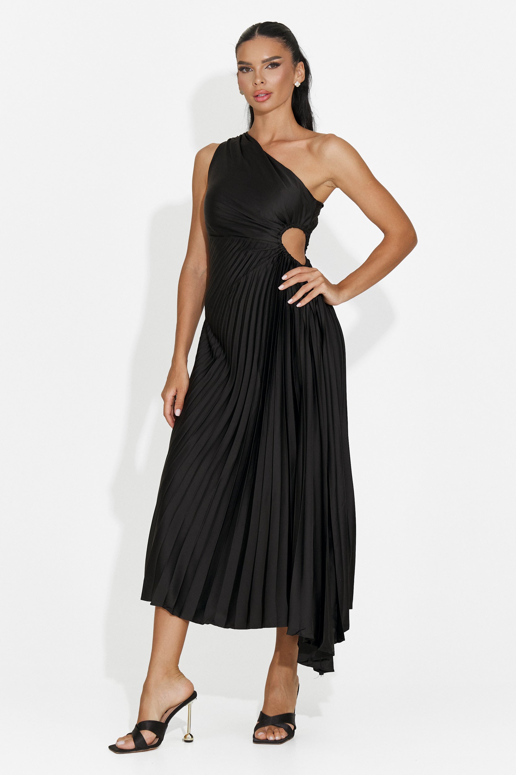 Rochie dama scurta neagra Delimia Bogas