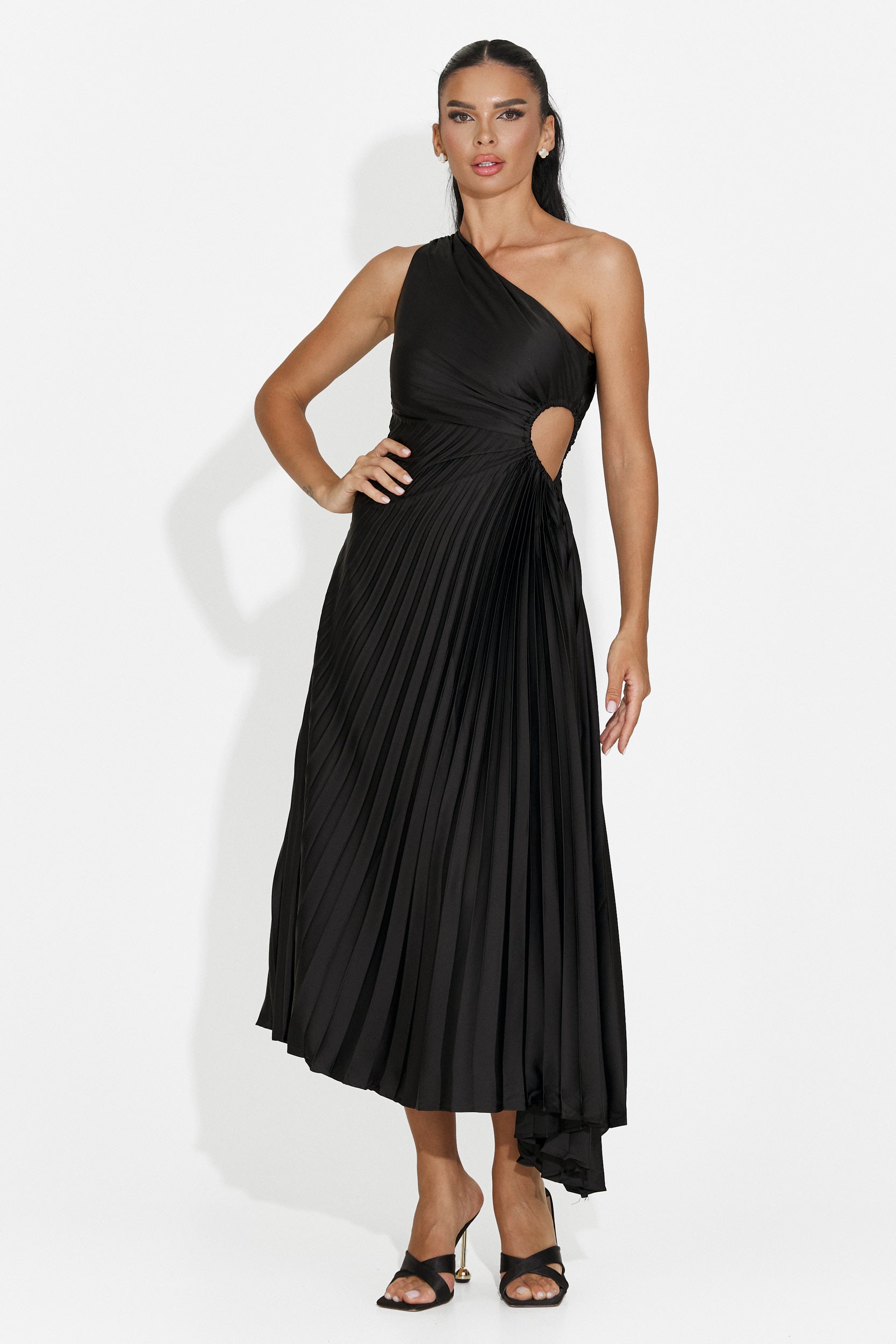 Rochie dama scurta neagra Delimia Bogas