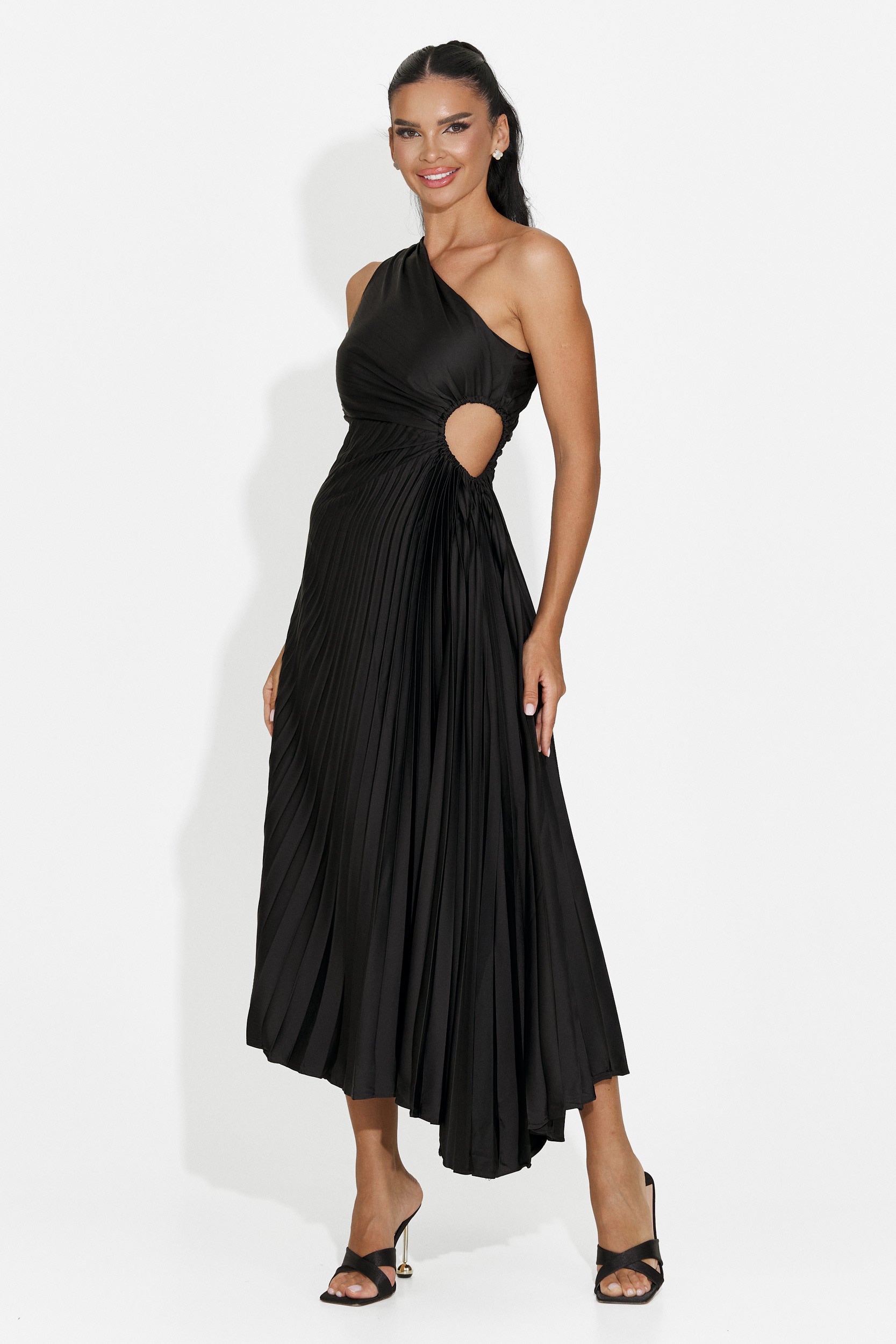 Rochie dama scurta neagra Delimia Bogas