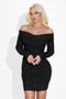 Kalisha Bogas Short Black Dress for Women