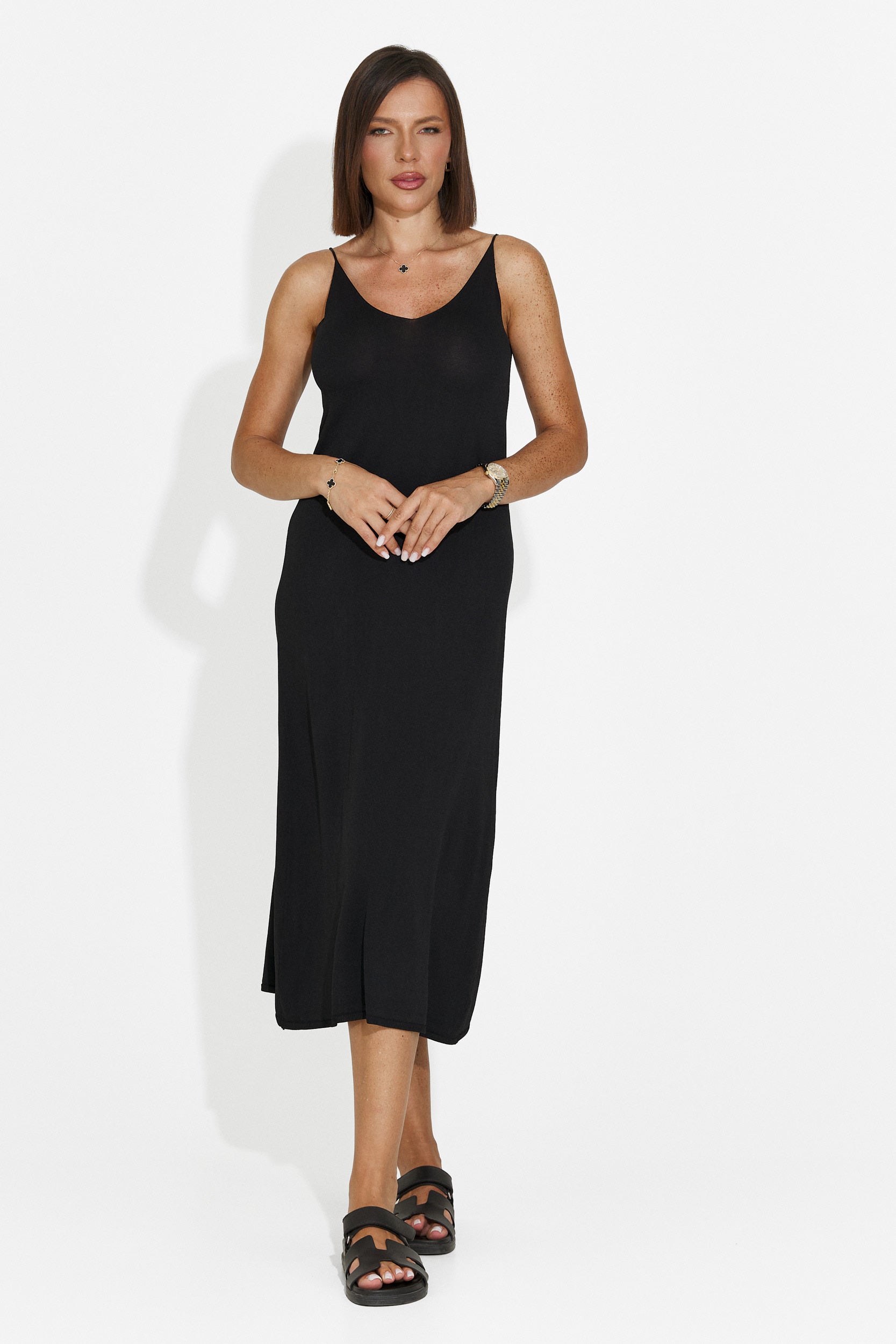 Rochie dama scurta neagra Liorna Bogas