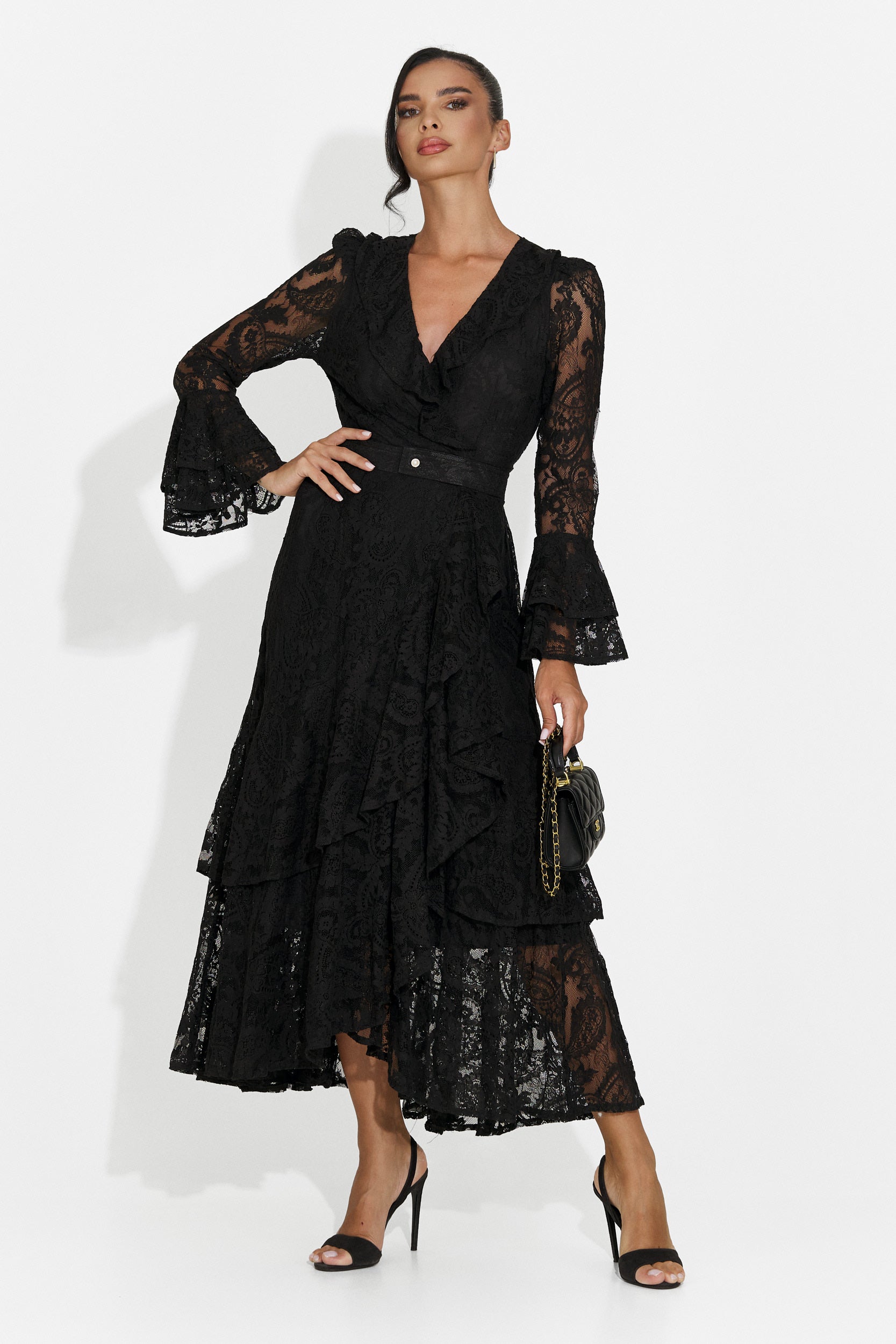 Rochie dama scurta neagra Nariam Bogas