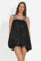 Rochie dama scurta neagra Ryspa Bogas