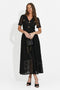 Rochie dama lunga neagra Vosira Bogas