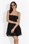 Rochie dama scurta neagra Sidola Bogas