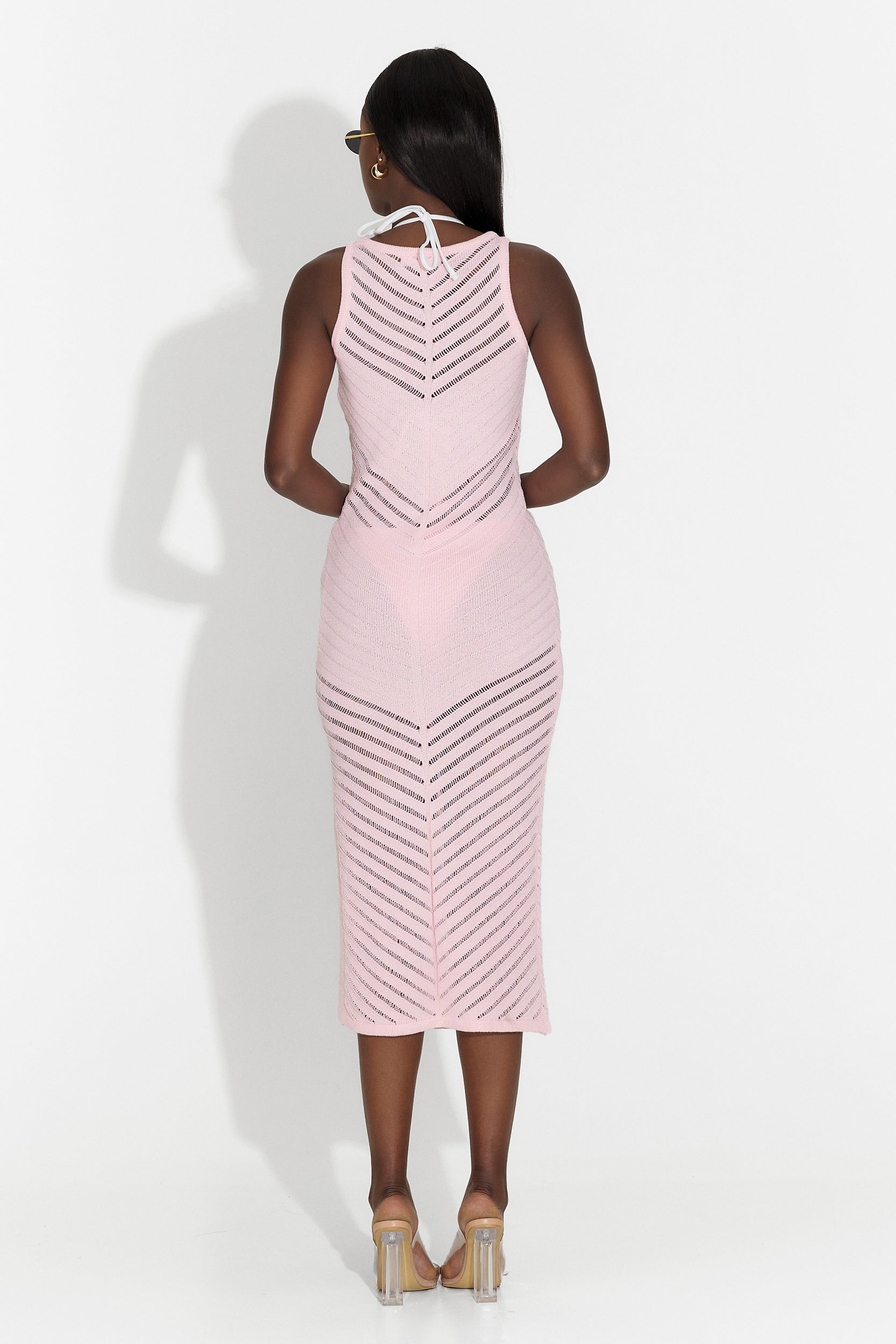 Rochie dama medie roz Enoca Bogas