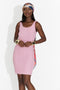 Rochie dama scurta roz Splosh Bogas