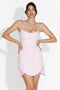 Yanda Bogas Short Pink Ladies Dress