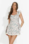 Rochie dama scurta verde Hisuka Bogas