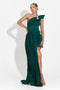 Tawanda Bogas Short Green Ladies Dress