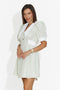 Rochie dama scurta verde Zurlia Bogas
