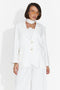 Sacou dama casual alb Foxglove Bogas