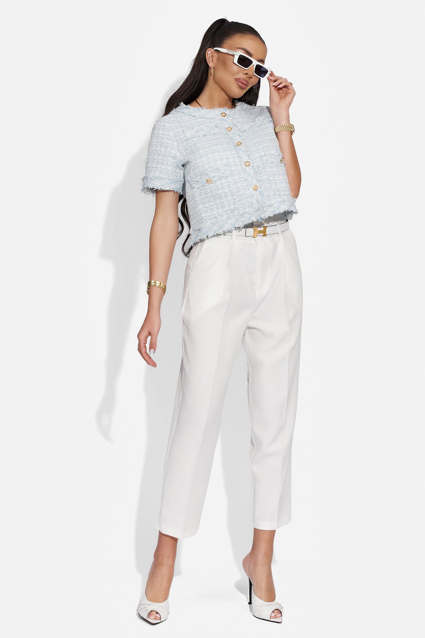 Sacou dama elegant bleu Unablety Bogas