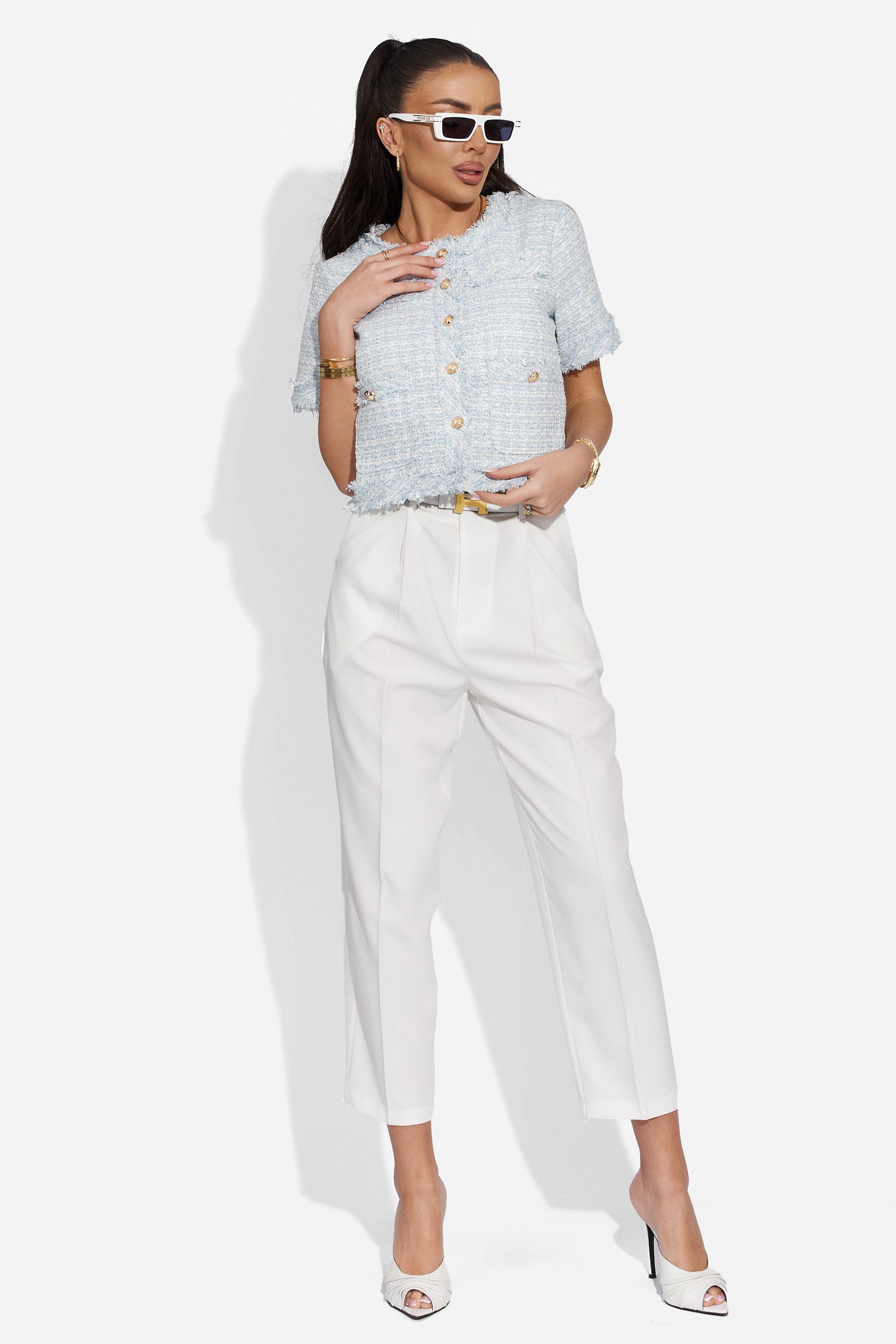 Sacou dama elegant bleu Unablety Bogas
