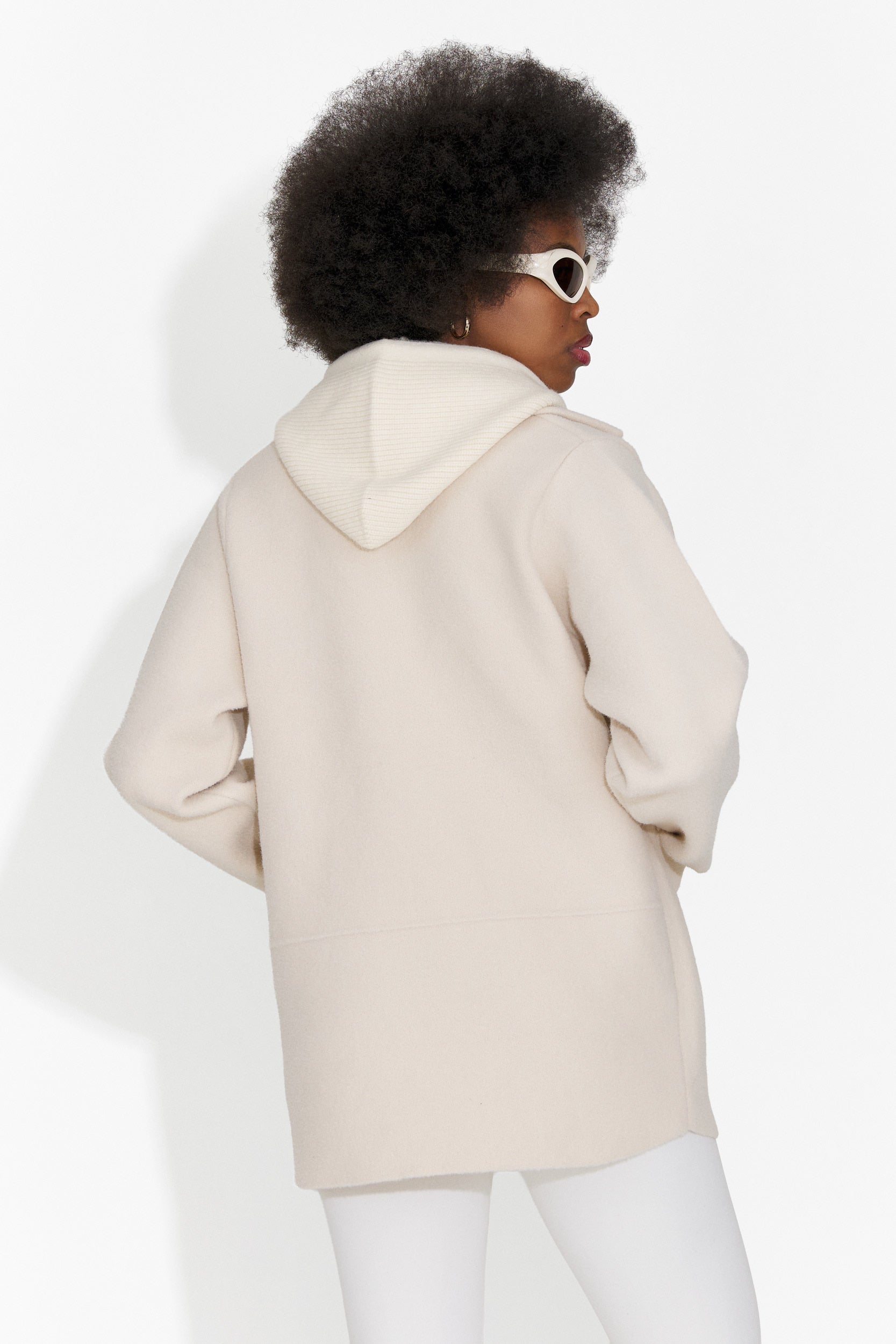 Sacou dama elegant crem Veleta Bogas