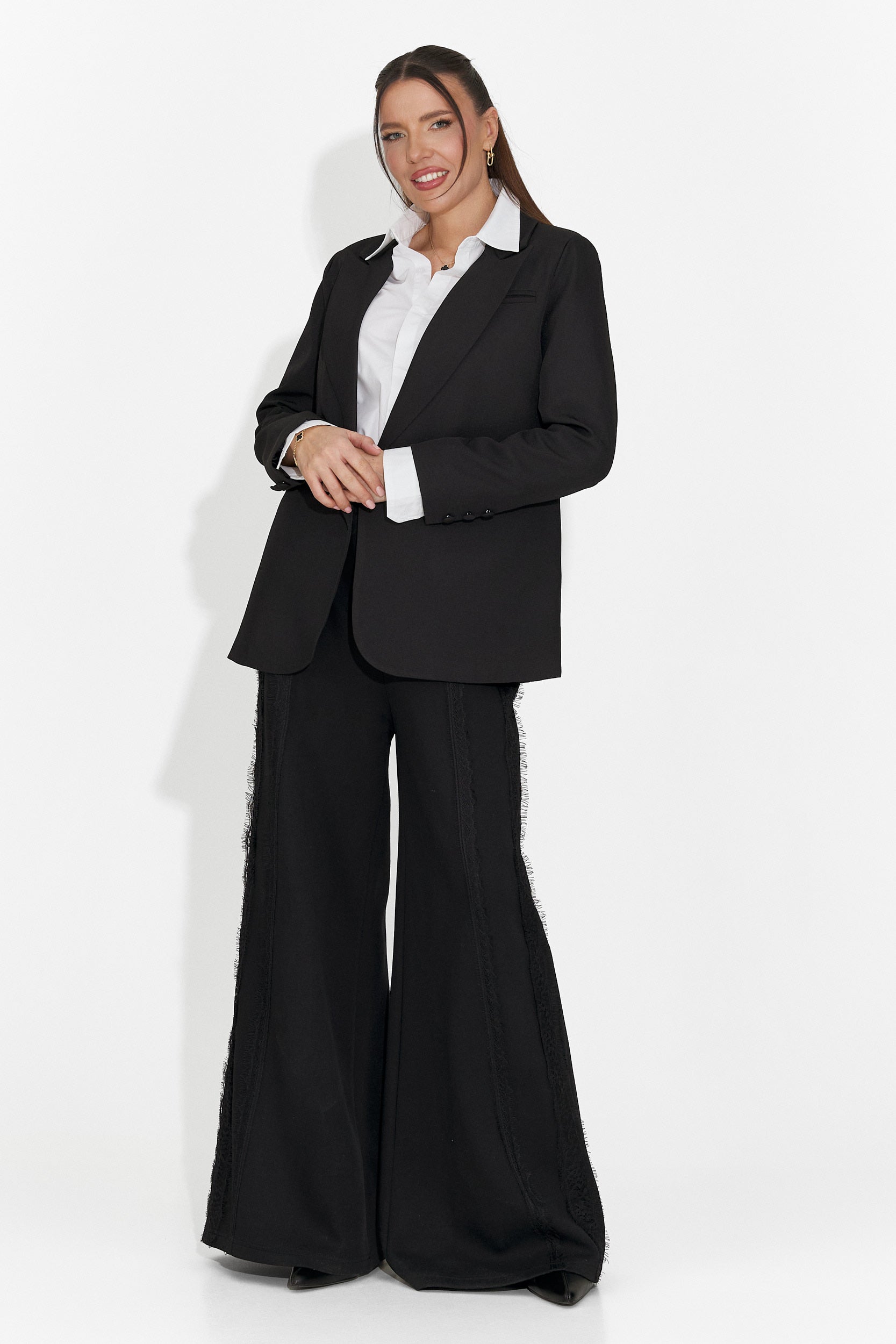 Sacou dama elegant negru Celima Bogas