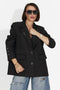 Sacou dama elegant negru Kelda Bogas