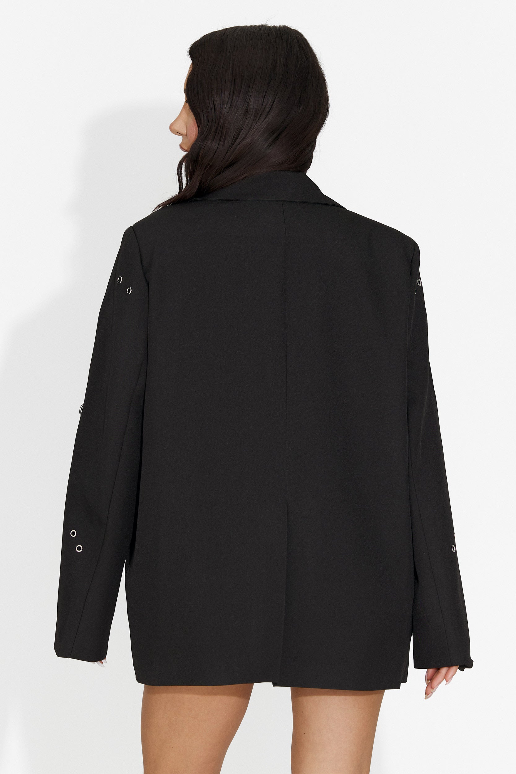 Sacou dama elegant negru Pikata Bogas