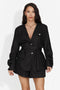 Sacou dama elegant negru Verbana Bogas