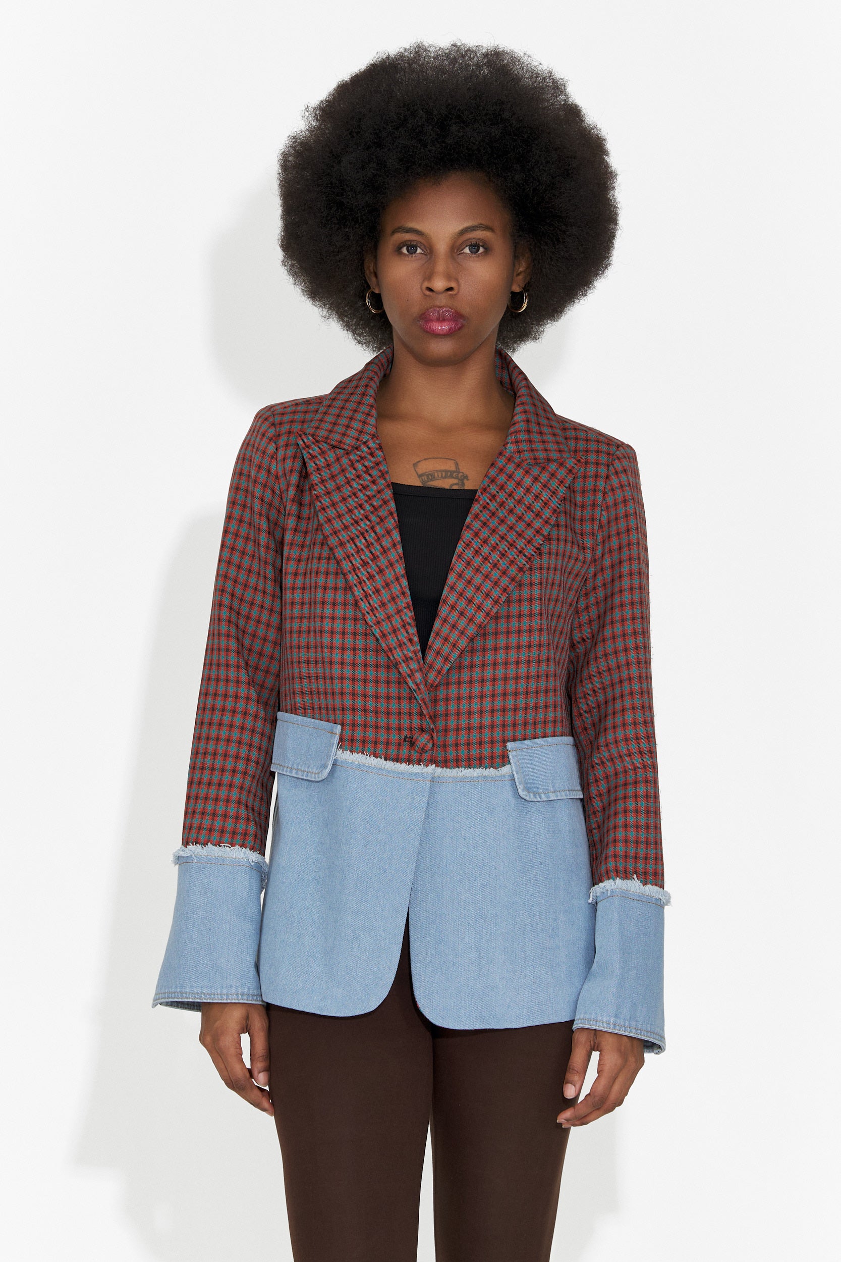 Sacou dama elegant visiniu Zinalia Bogas